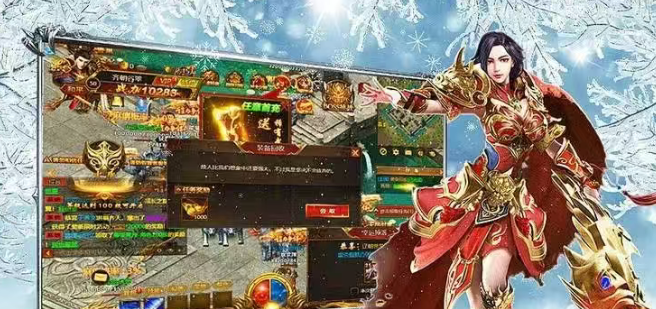 《冰雪点卡重制版》：战士冰火双修的战场绞肉机！